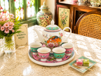 Donglin Homeware Opulent Phoenix - Vintage Style Ceramic Tea Set