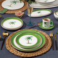 Donglin Homeware Palm Breeze - Nature Style Ceramic Coffee Set