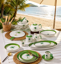 Donglin Homeware Palm Breeze - Nature Style Ceramic Dinnerware