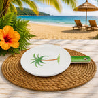 Donglin Homeware Palm Breeze Collection Bread Board 13.75-inch