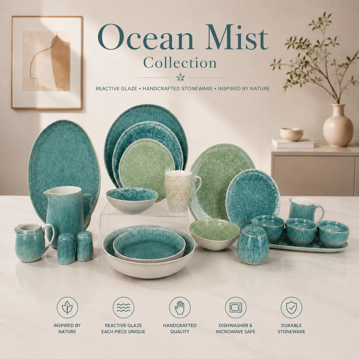 Donglin Homeware R1026 Ocean Mist Collection Web
