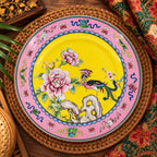Donglin Homeware Donglin Homeware Straits Phoenix Collection Coupe Plate 8-inch