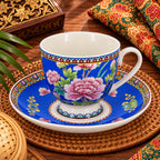 Donglin Homeware Straits Phoenix Collection Cup and Saucer 220cc (Circle)