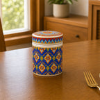 Donglin Homeware Thai Royal - Bohemian Style Ceramic Canister 75ml