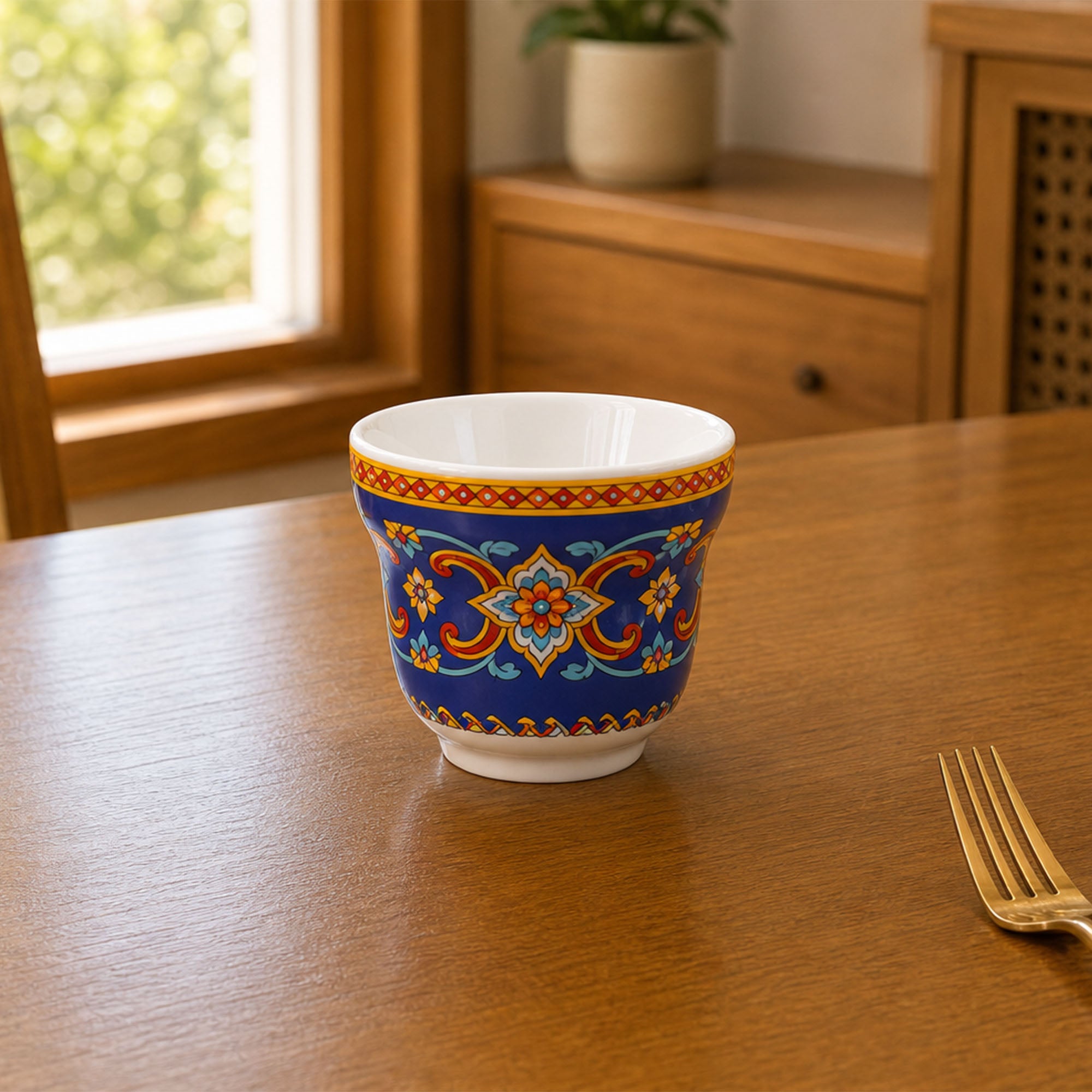 Donglin Homeware Thai Royal - Bohemian Style Ceramic Cup 80cc