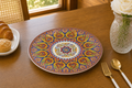 Donglin Homeware Thai Royal - Bohemian Style Ceramic Dessert Plate 7.5-inch