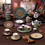 Dongline Homeware Thai Royal - Bohemian Style Ceramic Dinnerware