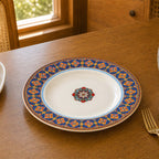 Donnglin Homeware Thai Royal - Bohemian Style Ceramic Soup Plate 8.5-inch