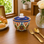 Donglin Homeware Thai Royal - Bohemian Style Ceramic Stewing Pot 280cc