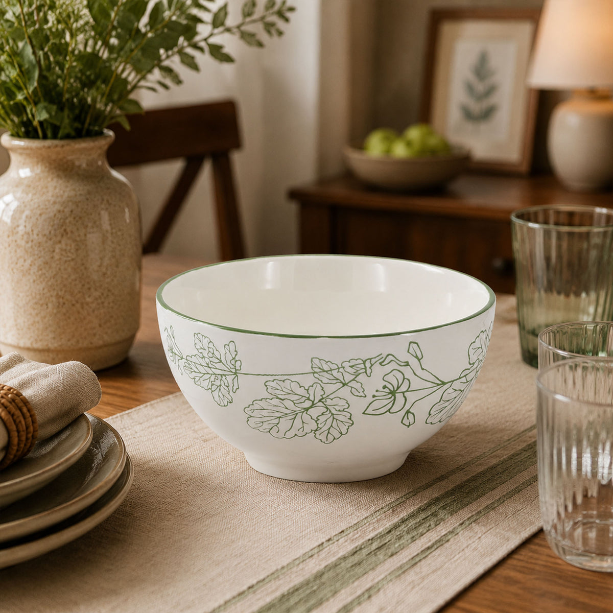 Donglin Homeware The Garden Rabbit Collection Bowl 5.5-inch