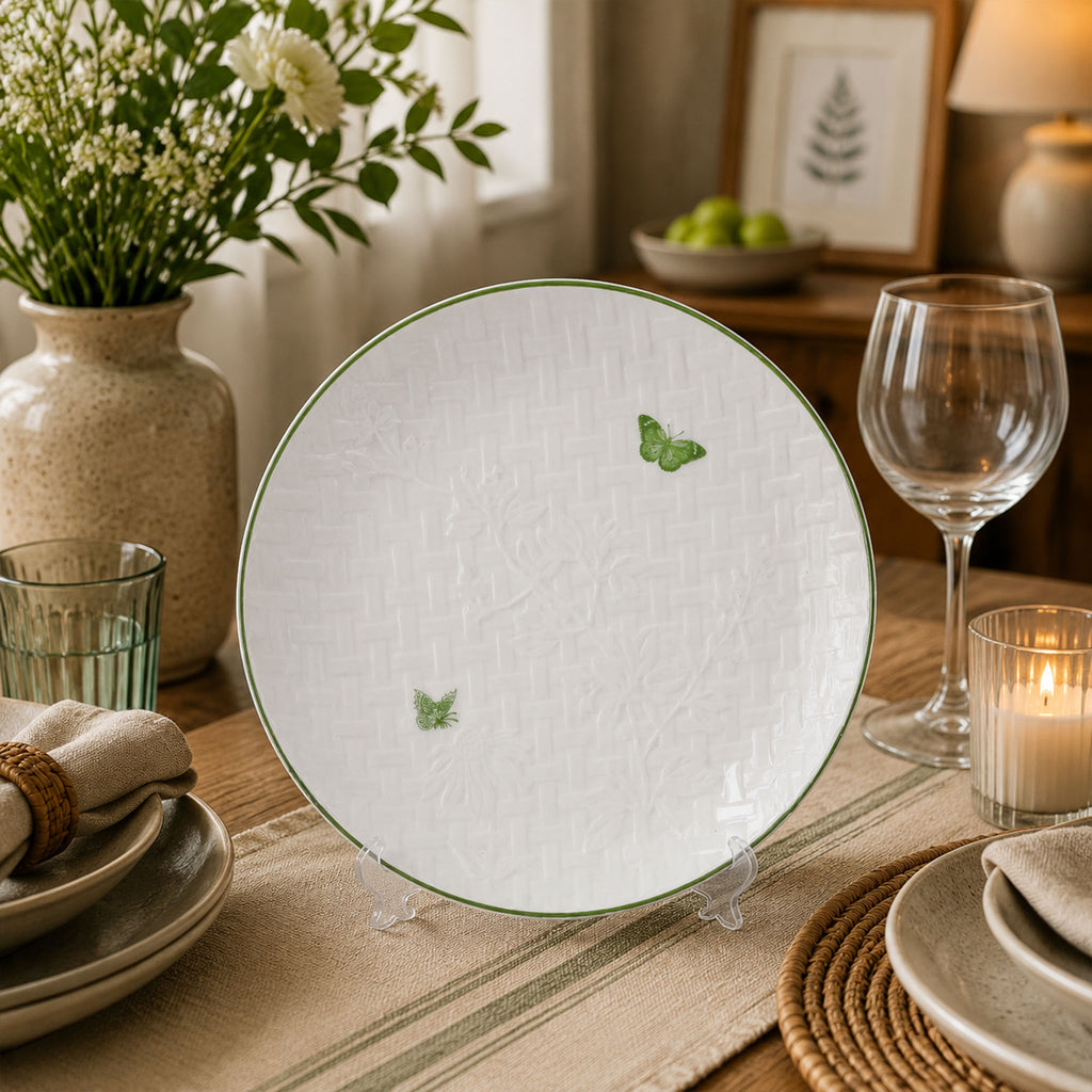 Donglin Homeware The Garden Rabbit Collection Dinner Plate 10.5-inch
