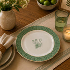 Donglin Homeware The Garden Rabbit Collection Dinner Plate 10.5-inch