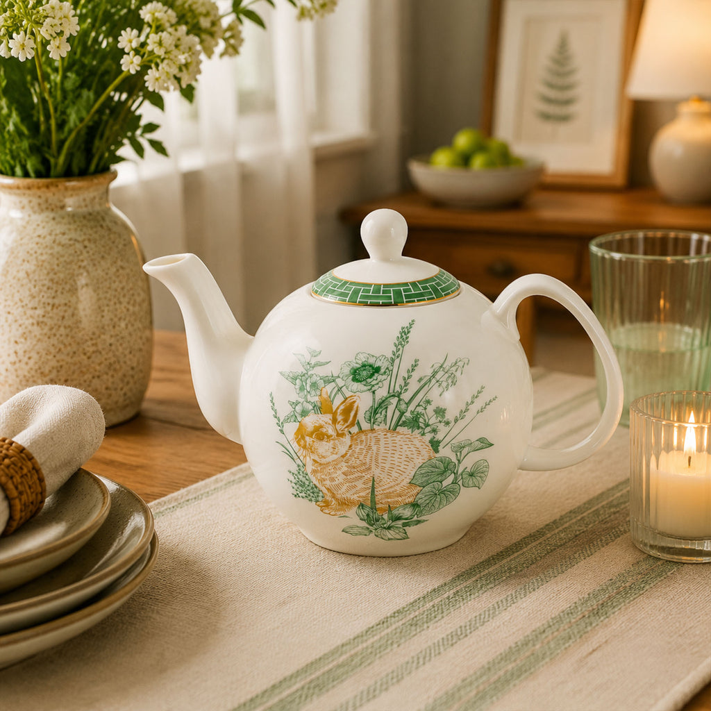 Donglin Homeware The Garden Rabbit Collection Teapot 1600cc