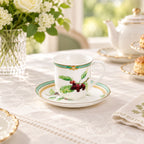 Donglin Homeware The Living Herbarium Collection Cup and Saucer 100cc