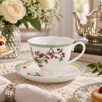 Donglin Homeware The Living Herbarium Collection Cup and Saucer 180cc