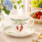 Donglin Homeware The Living Herbarium Collection Cup and Saucer 220cc