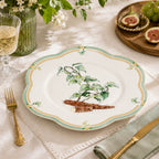 Donglin Homeware Donglin Homeware The Living Herbarium Collection Dinner Plate 11-inch