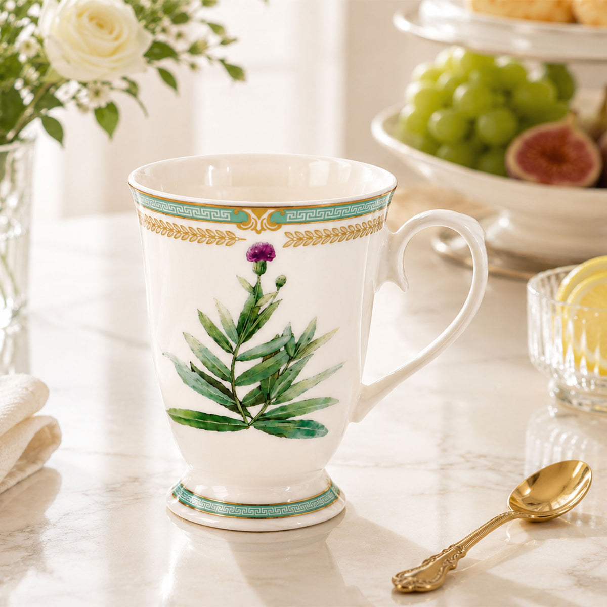 Donglin Homeware Donglin Homeware The Living Herbarium Collection Mug 280cc