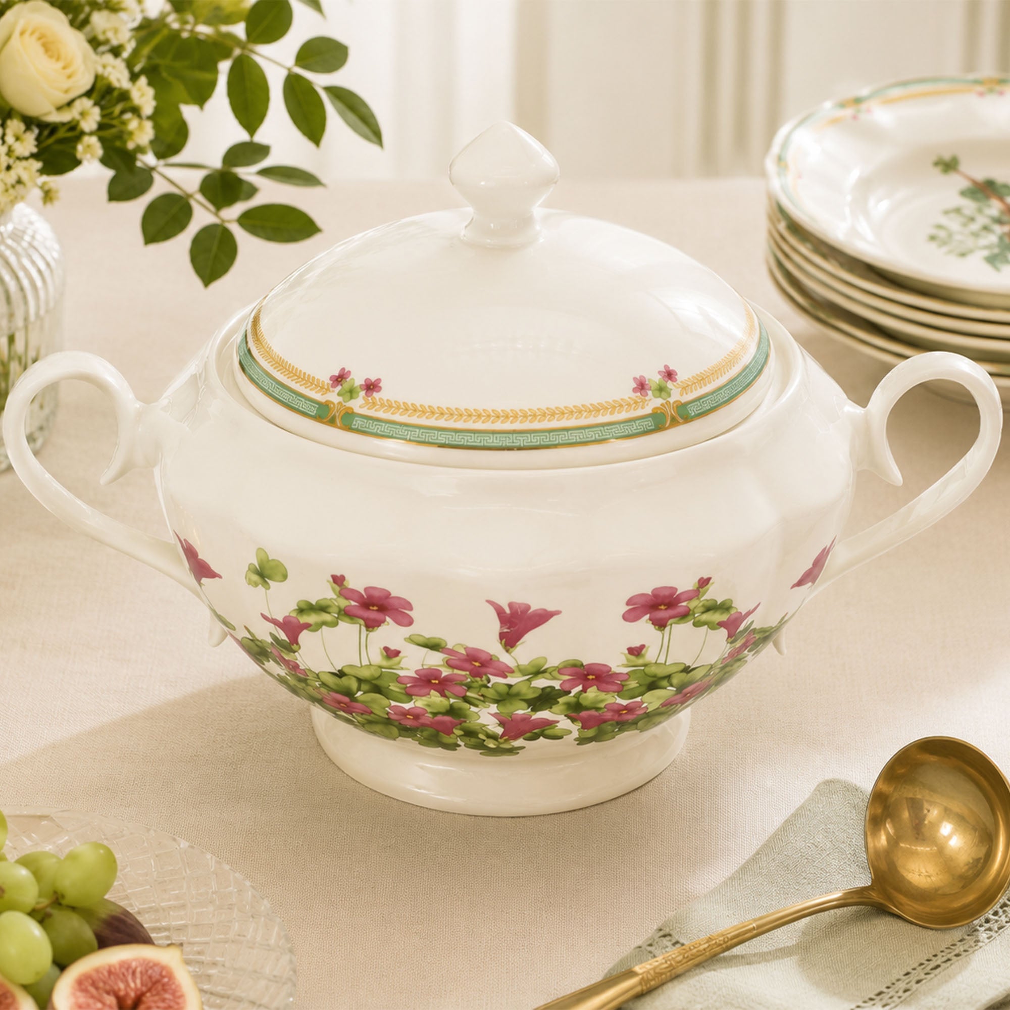 Donglin Homeware The Living Herbarium Collection Tureen 3500ml