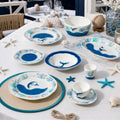 Donnglin Homeware Whale Ocean- Minimalist Style Ceramic Tableware