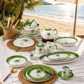 Donglin Homeware Wholesale Palm Breeze Collection Dinnerware | B2B Reinforced Porcelain