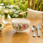 Donglin Homeware Wildflower Meadow Collection Bowl 6-inch