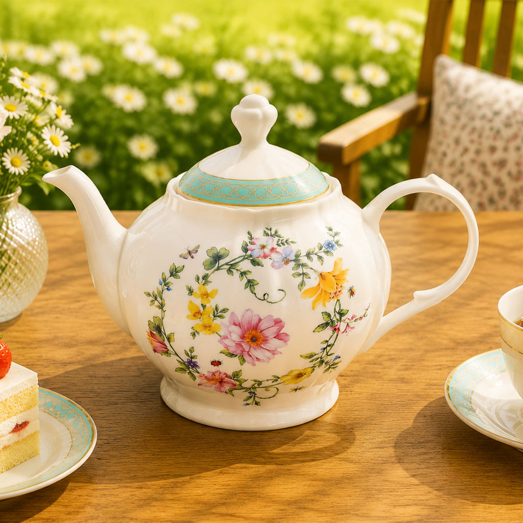 Donglin Homeware Wildflower Meadow Collection Teapot 1600cc