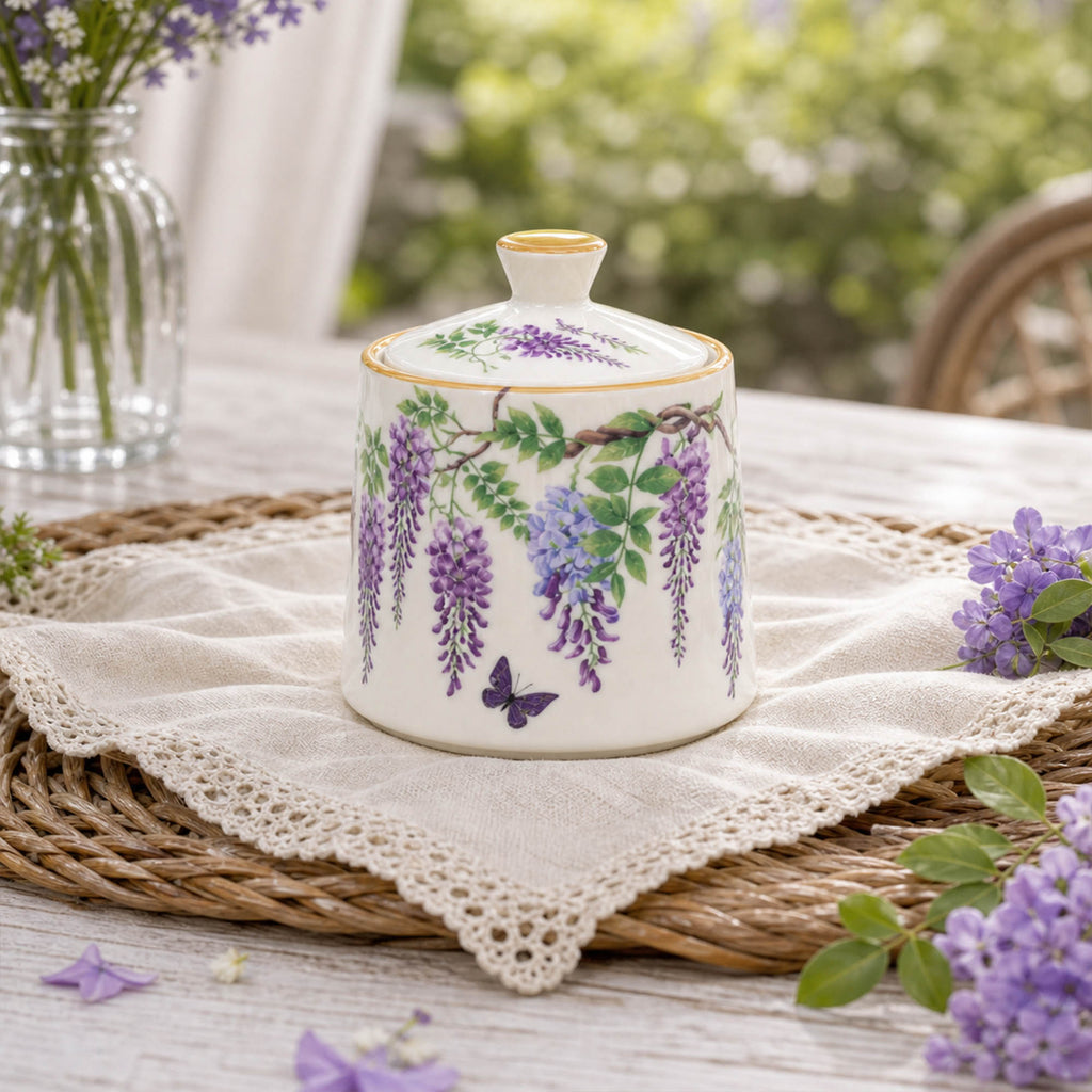 Donglin Homeware Wisteria Aviary Collection Sugar Pot 230cc