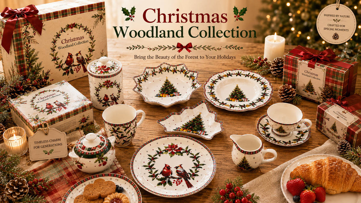 Y6789 Christmas Woodland — коллекция посуды