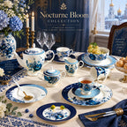 Donglin Homeware – Y6823 Nocturne Bloom Geschirrkollektion aus New Bone China