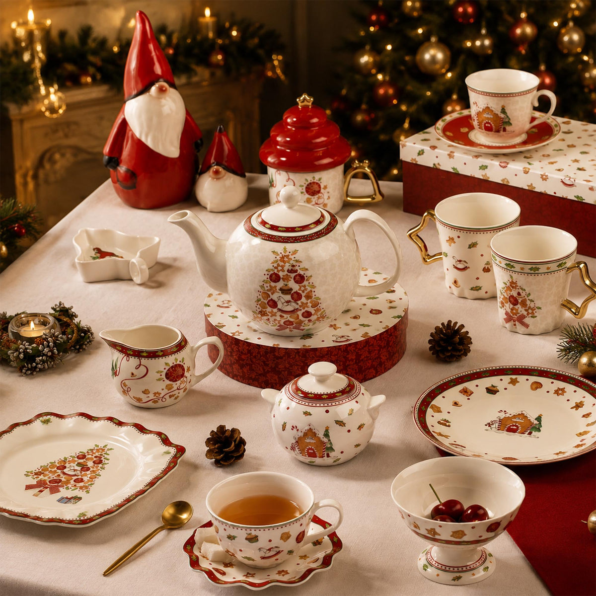 Y6832 Gingerbread Christmas — коллекция посуды