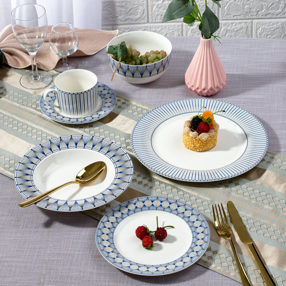 Y6833 Fan Geometry Tableware Collection