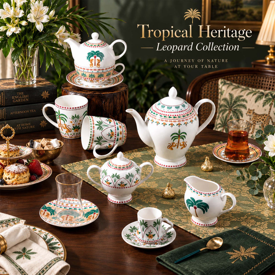 Y6898 Oasis Heritage New Bone China Dinnerware Collection