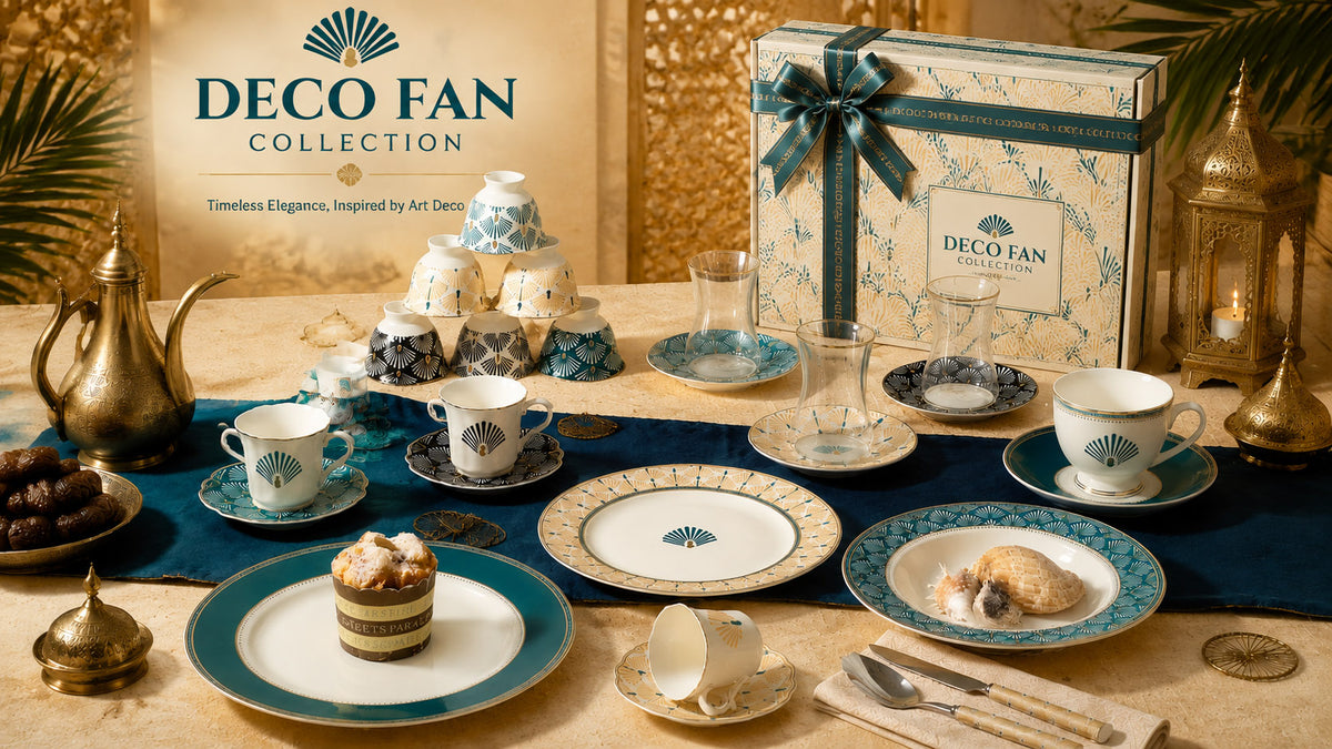 Y6914 Deco Fan — коллекция посуды