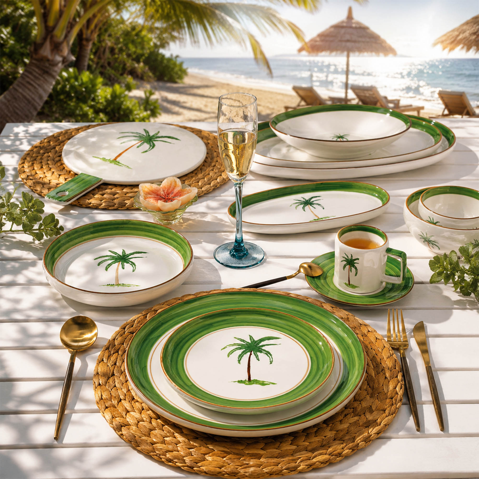 Donglin Homeware Y6918 Palm Breeze Collection