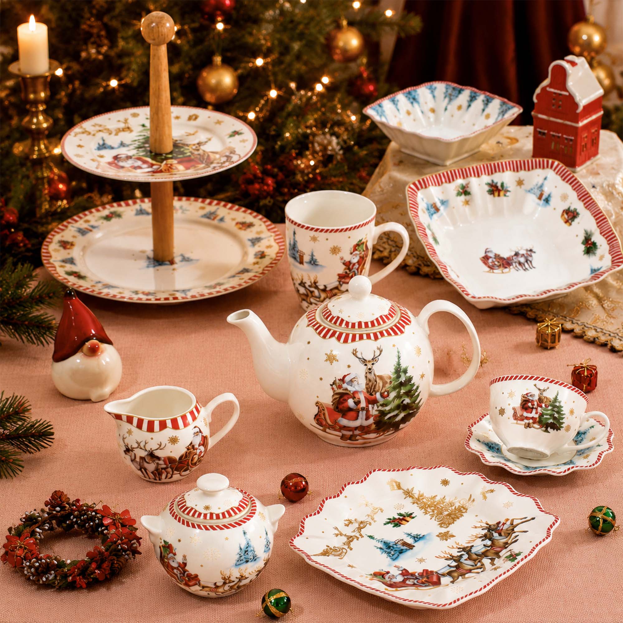 Donglin Homeware Y6939 Santa’s Christmas Journey Collection 3