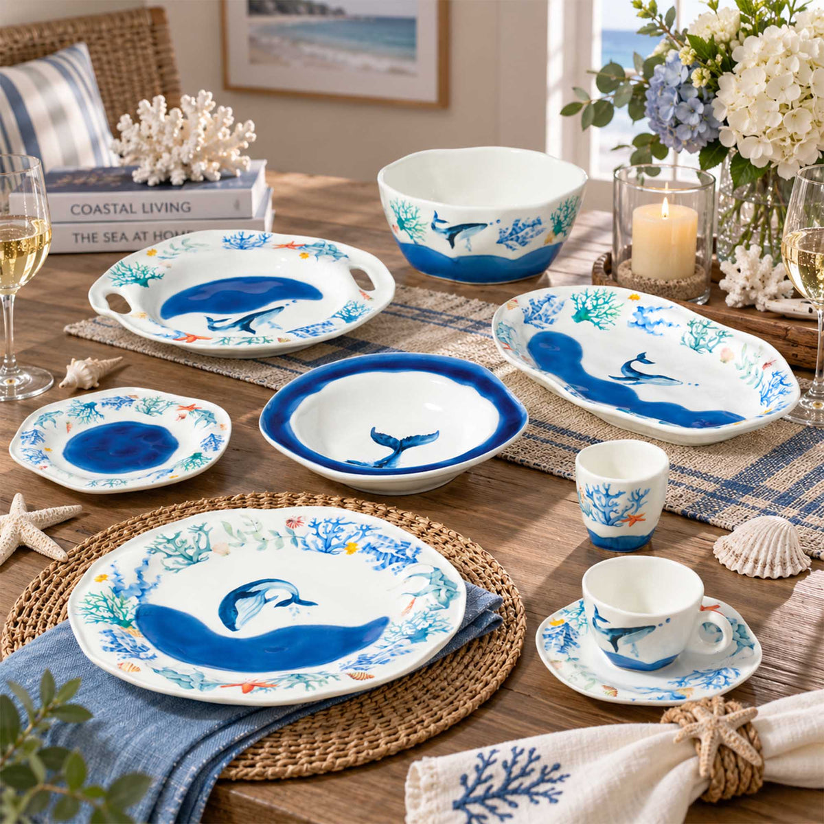 Donglin Homeware Y6941 Azure Marine Collection