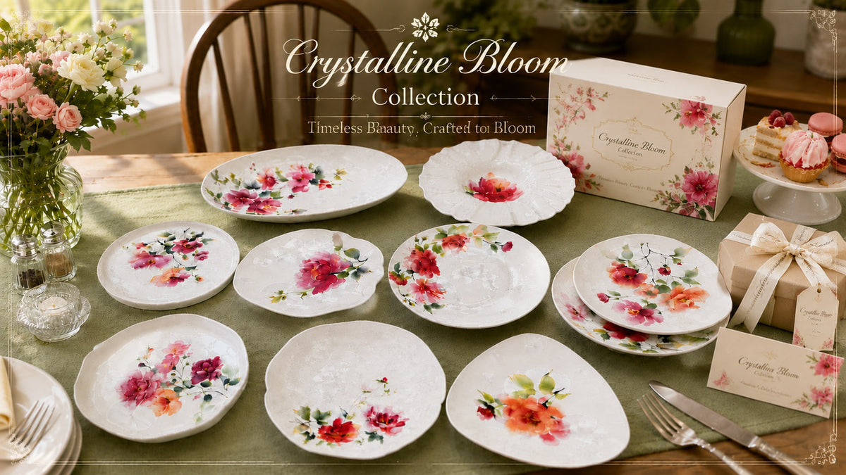 Domglin Homeware Y6964 Crystalline Bloom Collection Package