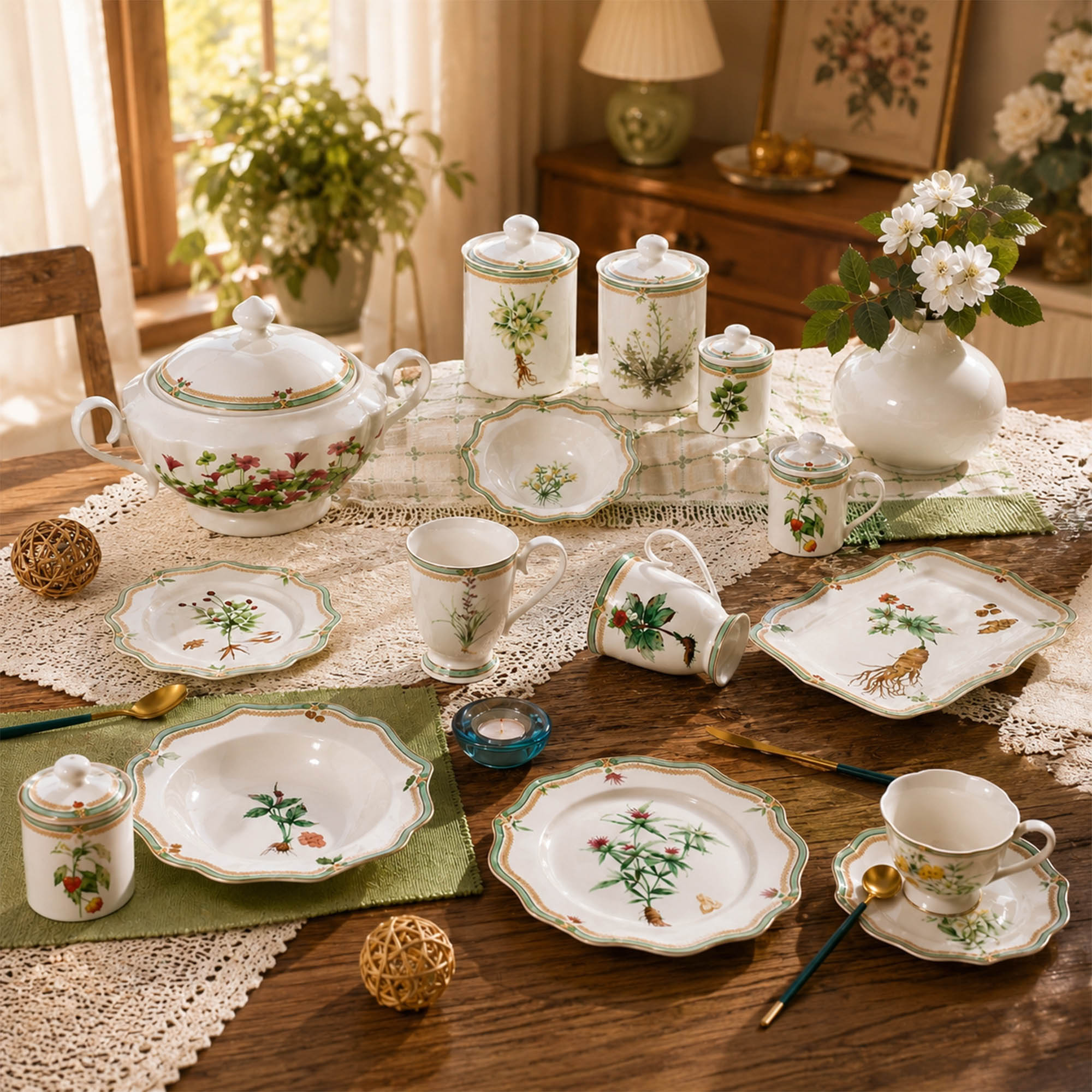 Donglin Homeware Y6989 The Living Herbarium Collection