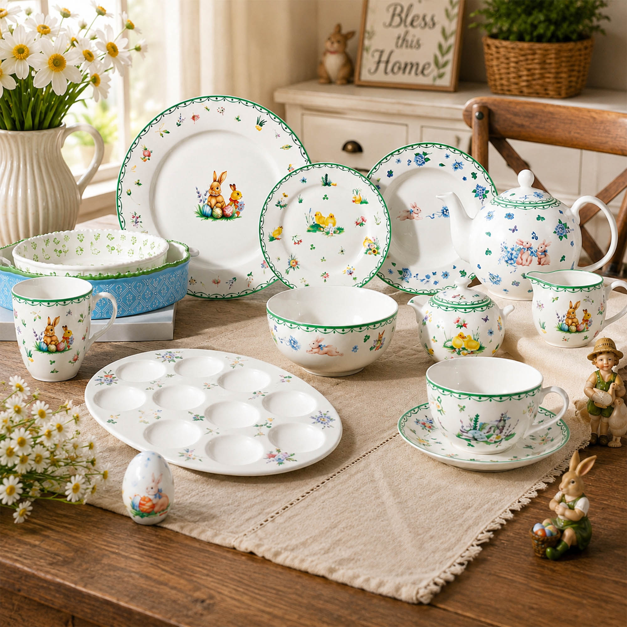 Donglin Homeware Y6990 Easter Bunny Garden Collection