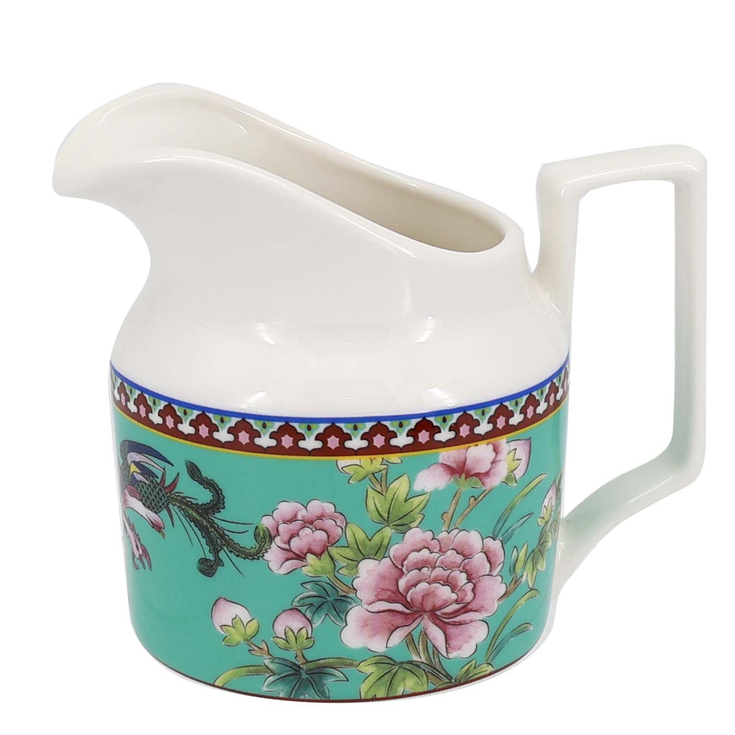 Donglin Homeware Auspicious Phoenix Nature Style Ceramic Tableware Set 250cc Creamer
