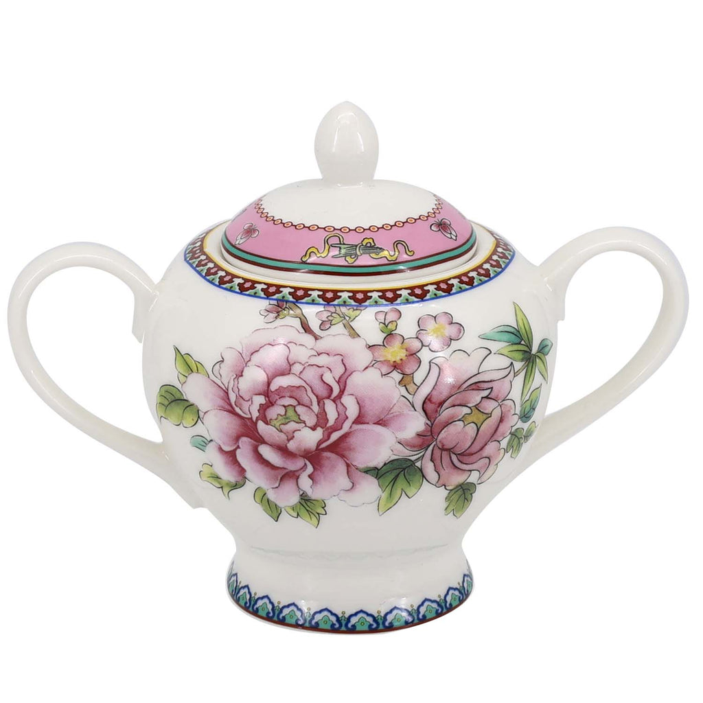 Donglin Homeware Auspicious Phoenix Nature Style Ceramic Tableware Set 300cc Sugar Pot