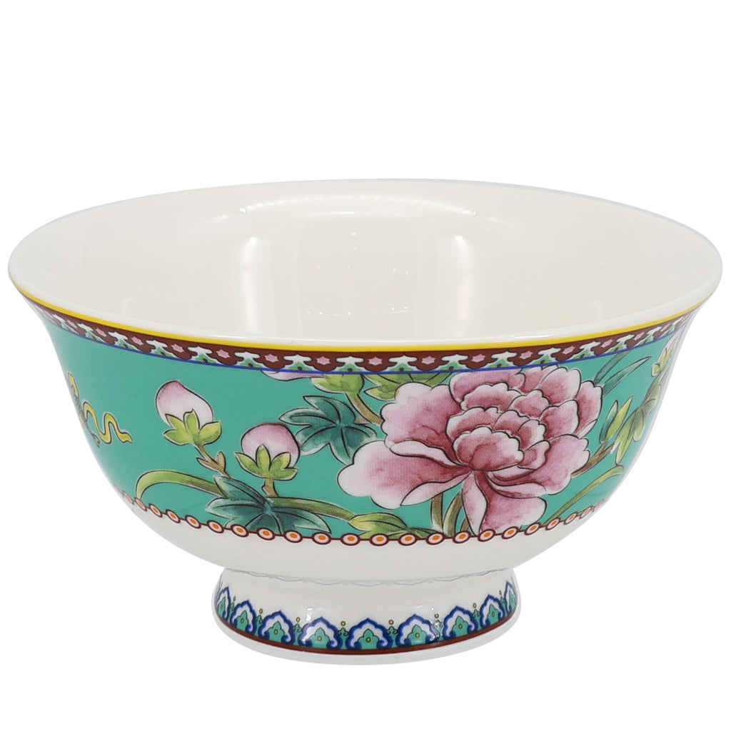 Donglin Homeware Auspicious Phoenix Nature Style Ceramic Tableware Set 4.75-inch bowl