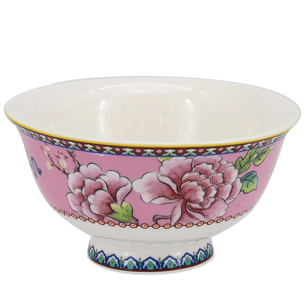 Donglin Homeware Auspicious Phoenix Nature Style Ceramic Tableware Set 4.75-inch bowl