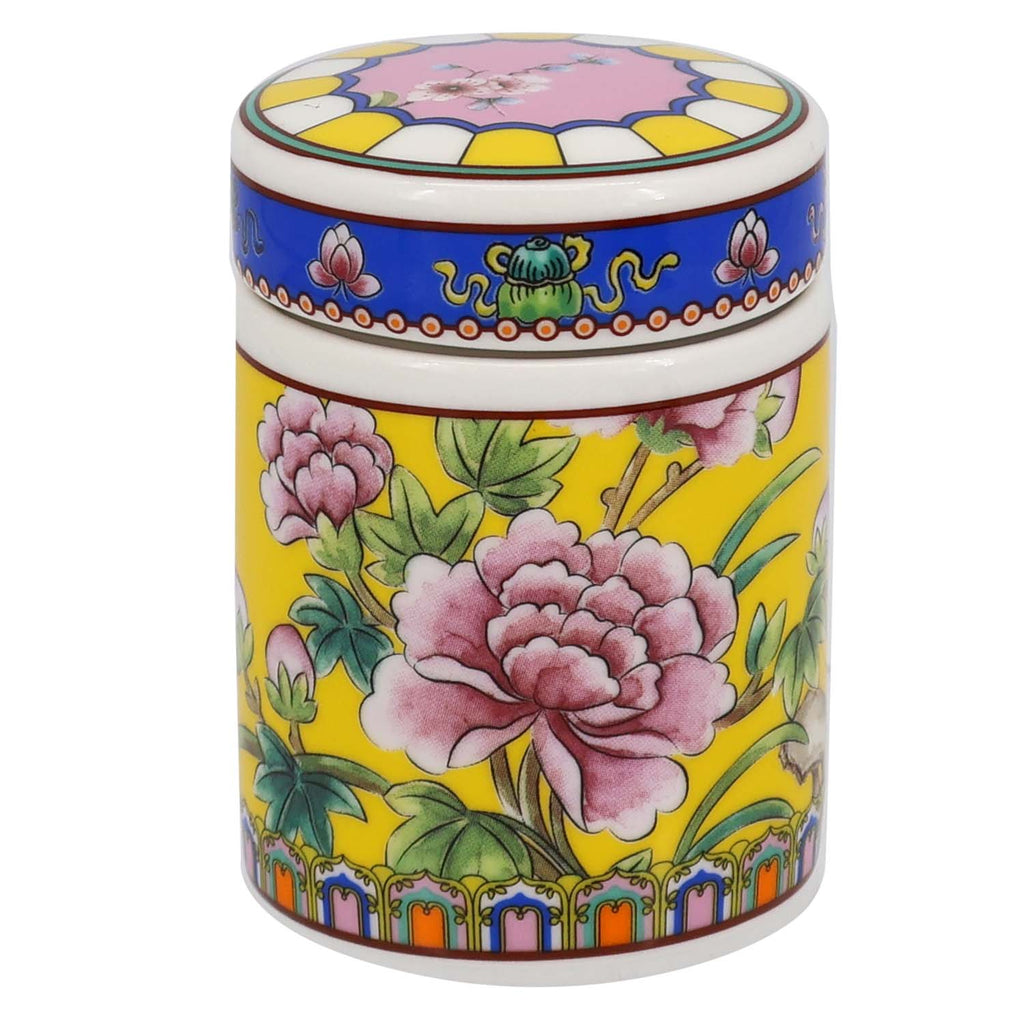 Donglin Homeware Auspicious Phoenix Nature Style Ceramic Tableware Set 73ml Canister