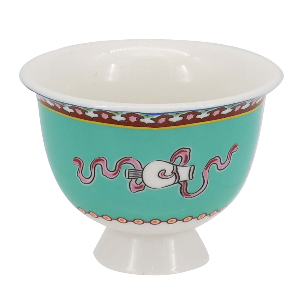 Donglin Homeware Auspicious Phoenix Nature Style Ceramic Tableware Set 80cc Cup