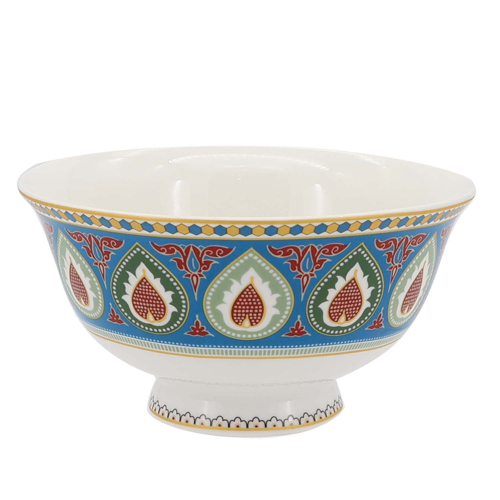 Donglin Homeware Batik Tiga Negeri - Farmhouse Style Ceramic Tableware Set 4.75-inch Bowl
