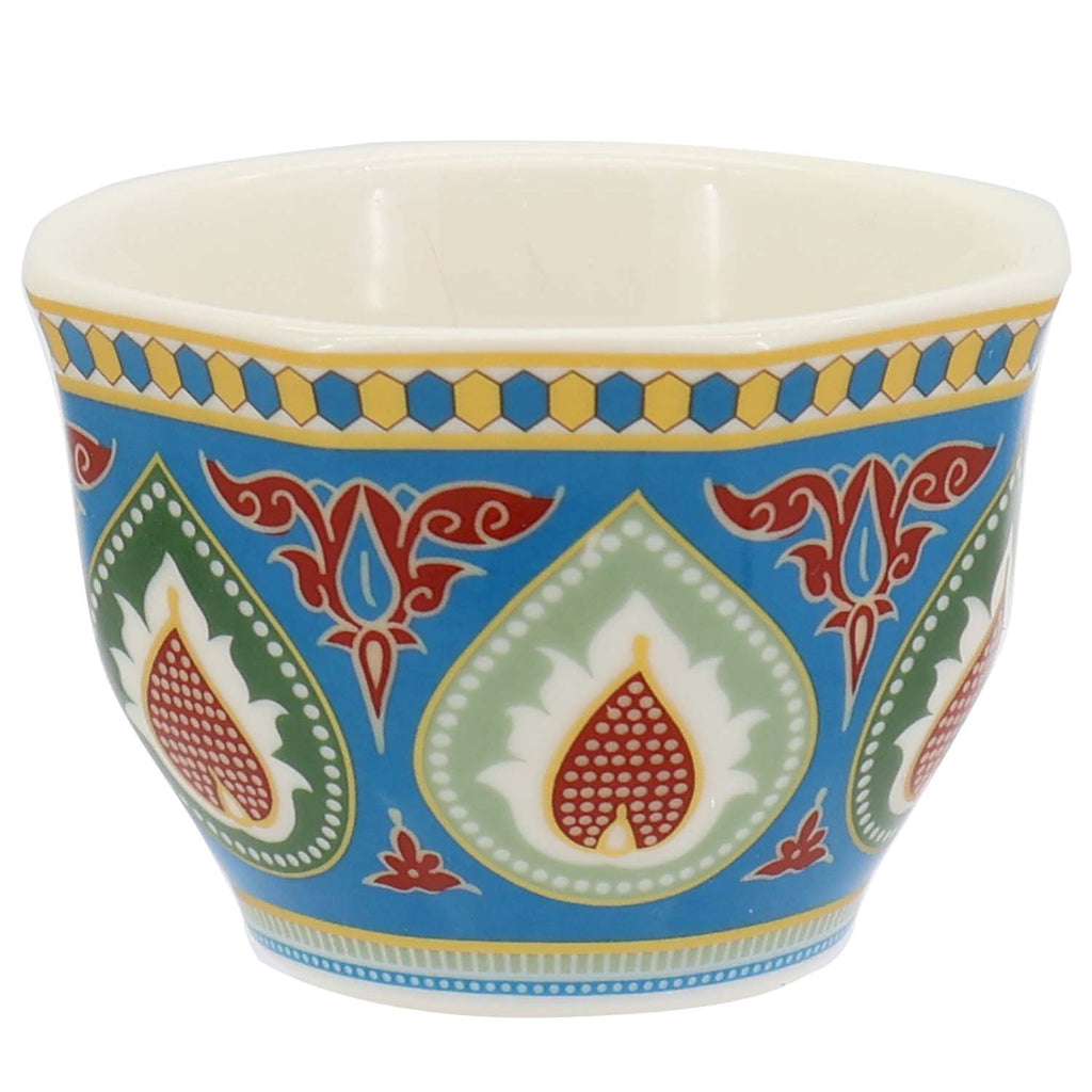 Donglin Homeware Batik Tiga Negeri - Farmhouse Style Ceramic Tableware Set 80cc Cup