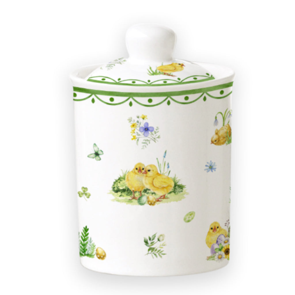 Donglin Homeware Bunny Meadow - Farmhouse Style Ceramic Tableware Set 800ml canister