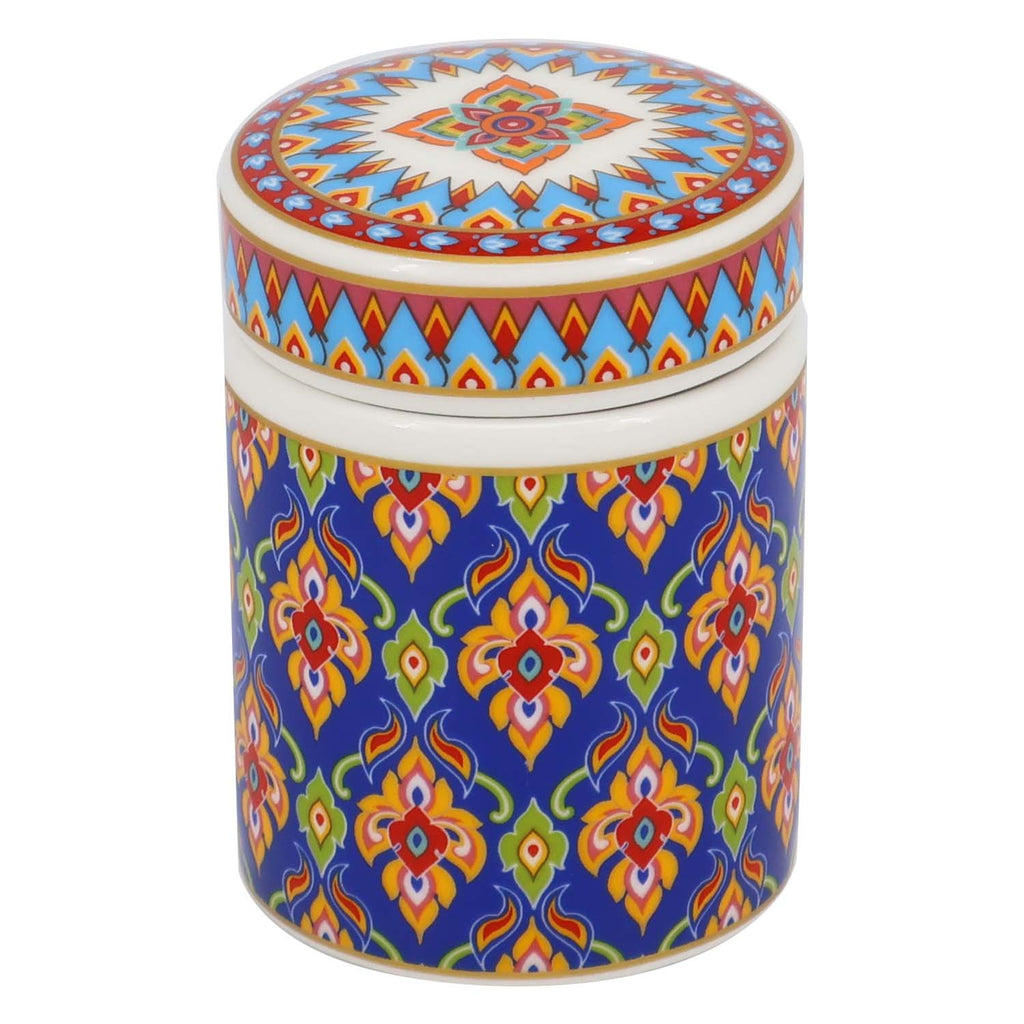 Donglin Homeware Persian Mandala - Bohemian Style Ceramic Tableware Set 80cc cup